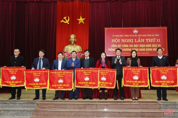 Hội nghị lần thứ mười một Ủy ban MTTQ Việt Nam tỉnh Hà Tĩnh, nhiệm kỳ 2019-2024