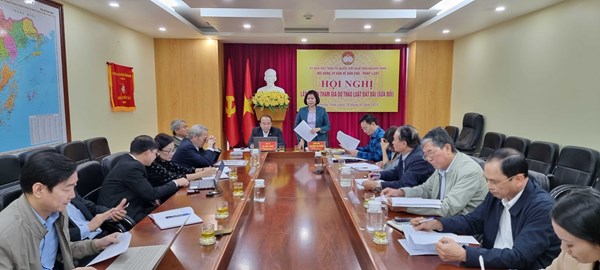 Hội đồng tư vấn về Dân chủ - Pháp luật (Ủy ban MTTQ tỉnh Quảng Ninh): Lấy ý kiến vào Dự thảo Luật Đất đai (sửa đổi)