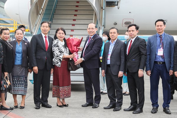 Đoàn đại biểu Ủy ban Trung ương Mặt trận Lào xây dựng đất nước kết thúc tốt đẹp chuyến thăm hữu nghị tại Việt Nam