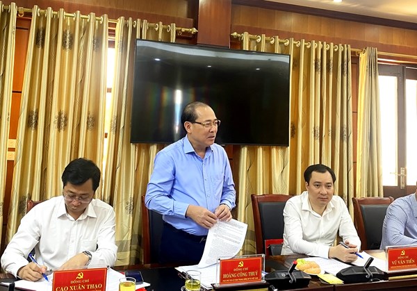 Phó Chủ tịch Hoàng Công Thuỷ: Quyết liệt triển khai để hiện thực hoá mục tiêu xoá nhà tạm cho hộ nghèo trên địa bàn tỉnh Điện Biên