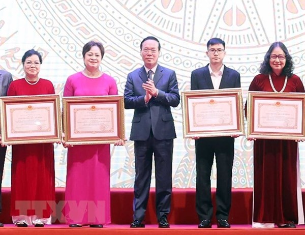 Lễ trao tặng Giải thưởng Hồ Chí Minh, Giải thưởng Nhà nước về văn học, nghệ thuật năm 2022