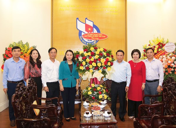 Phó Chủ tịch – Tổng Thư ký Nguyễn Thị Thu Hà: Báo chí góp phần đưa hoạt động của Mặt trận đến với nhân dân