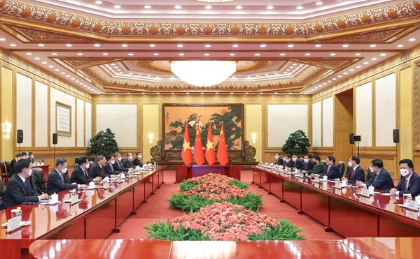 Thủ tướng Phạm Minh Chính hội đàm cùng Thủ tướng Trung Quốc Lý Cường