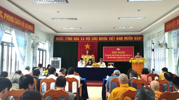 Gia Lai: Hội nghị Uỷ ban MTTQ Việt Nam lần thứ 9, nhiệm kỳ 2019-2024