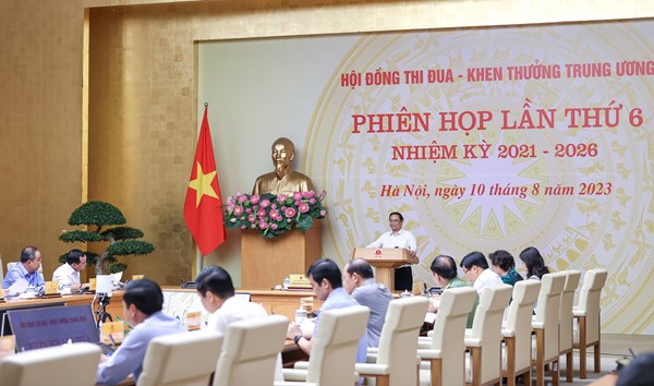 Thủ tướng Phạm Minh Chính: Thi đua-Khen thưởng cần bám sát các đột phá, những việc khó khăn, phức tạp