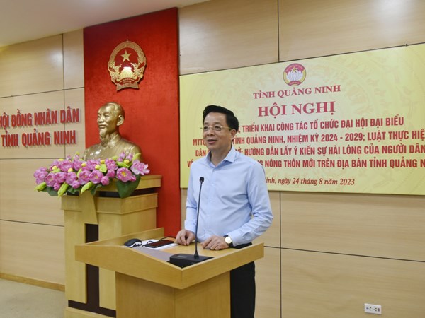 Quảng Ninh: Triển khai công tác tổ chức Đại hội đại biểu MTTQ các cấp nhiệm kỳ 2024-2029
