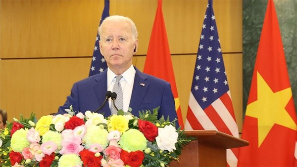 Phát biểu của Tổng thống Hoa Kỳ Joe Biden với báo chí sau Hội đàm với Tổng Bí thư Nguyễn Phú Trọng