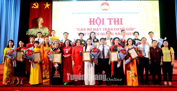 Uỷ ban MTTQ Việt Nam tỉnh Tuyên Quang tổ chức Hội thi “Cán bộ Mặt trận cơ sở giỏi” năm 2023