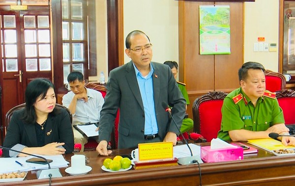 Phó Chủ tịch Hoàng Công Thủy kiểm tra công tác phòng chống tội phạm tại tỉnh Đắk Nông