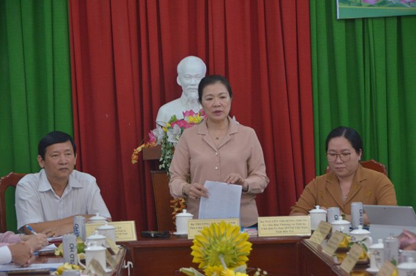 Phó Chủ tịch Trương Thị Ngọc Ánh: Công tác giám sát phải chặt chẽ, thiết thực hơn nữa