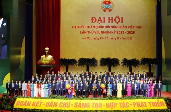 Đại hội Đại biểu toàn quốc Hội Nông dân Việt Nam lần thứ VIII thành công tốt đẹp