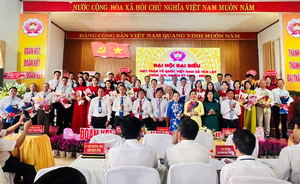 Bình Phước: Điểm đầu tiên tổ chức Đại hội Ủy ban Mặt trận Tổ quốc Việt Nam cấp xã, nhiệm kỳ 2024 - 2029