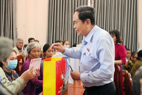 Phó Chủ tịch Thường trực Quốc hội Trần Thanh Mẫn thăm, chúc Tết tại Kiên Giang