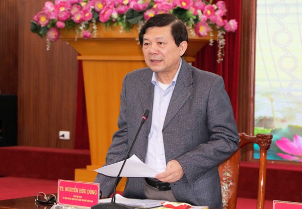 Phó Chủ tịch Nguyễn Hữu Dũng dự Hội nghị tổng kết hoạt động Hội đồng Tư vấn về Tôn giáo năm 2023