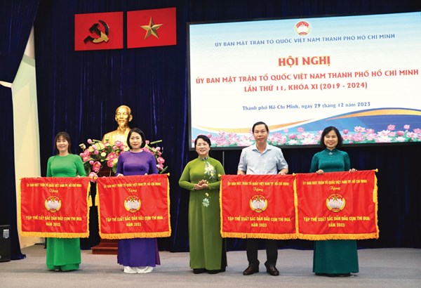 MTTQ Việt Nam TPHCM tiếp tục phát huy truyền thống, sức mạnh đại đoàn kết toàn dân tộc, xây dựng Thành phố phát triển bền vững