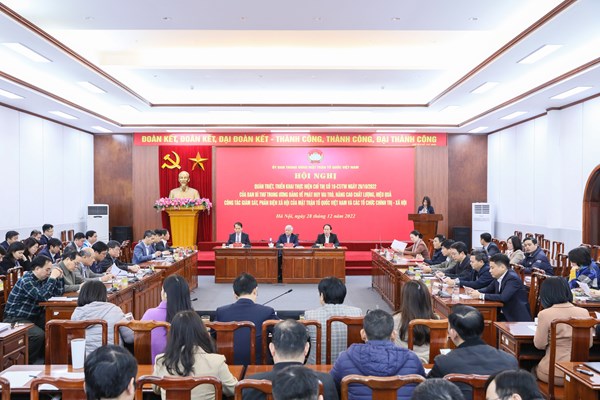 MTTQ Việt Nam tham gia giám sát công tác thu hồi tài sản trong các vụ án hình sự về kinh tế, tham nhũng - Một số kết quả và kiến nghị