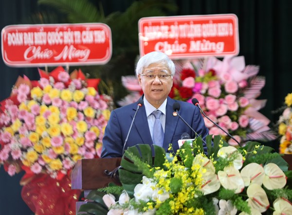 Phát biểu của Chủ tịch Đỗ Văn Chiến tại Đại hội đại biểu Mặt trận Tổ quốc Việt Nam thành phố Cần Thơ lần thứ X, nhiệm kỳ 2024-2029