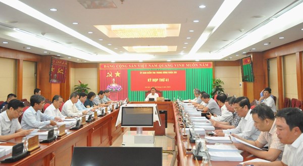 Kỳ họp thứ 41 của Ủy ban Kiểm tra Trung ương: Đề nghị kỷ luật Ban Thường vụ Thành uỷ TP Hồ Chí Minh nhiệm kỳ 2010-2015