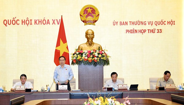 Khai mạc Phiên họp thứ 33 của Ủy ban Thường vụ Quốc hội