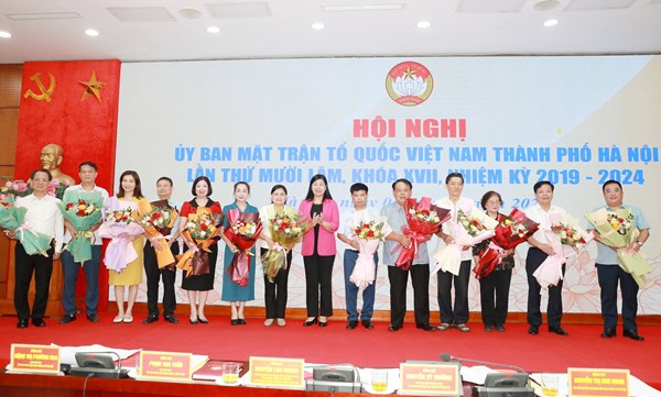 Hà Nội: Hội nghị Ủy ban MTTQ Việt Nam thành phố lần thứ XV, nhiệm kỳ 2019-2024