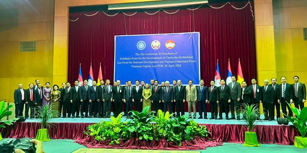 Mặt trận 3 nước Campuchia - Lào - Việt Nam: Tiếp tục tăng cường hợp tác ngày càng thiết thực và hiệu quả