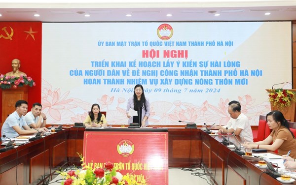 Hà Nội: người dân được thụ hưởng thật những giá trị của nông thôn mới