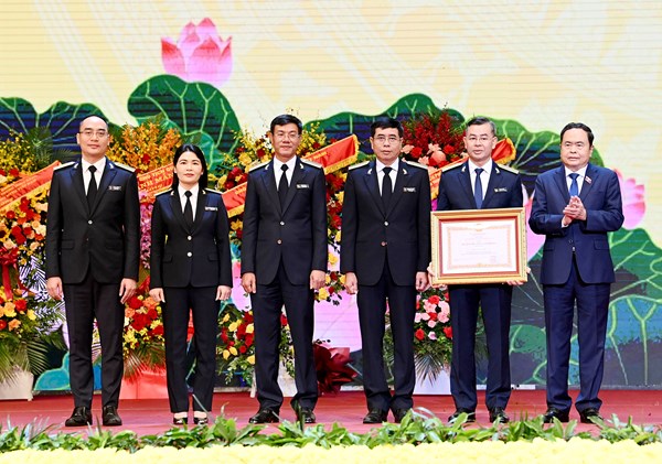 Chủ tịch Quốc hội Trần Thanh Mẫn dự Lễ kỷ niệm 30 năm thành lập Kiểm toán Nhà nước