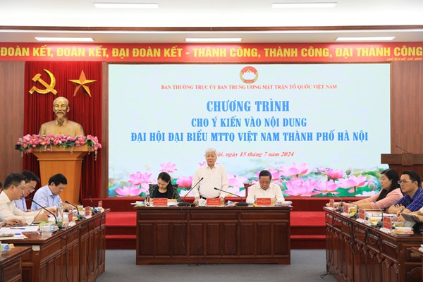 Báo cáo chính trị cần đề cập tới những vấn đề nhân dân thành phố Hà Nội quan tâm, lo lắng trong thời gian qua