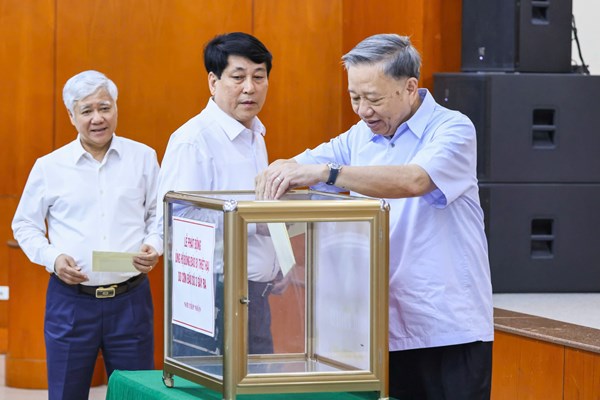 Tổng Bí thư, Chủ tịch nước Tô Lâm dự Lễ phát động ủng hộ đồng bào bị thiệt hại do cơn bão số 3 gây ra