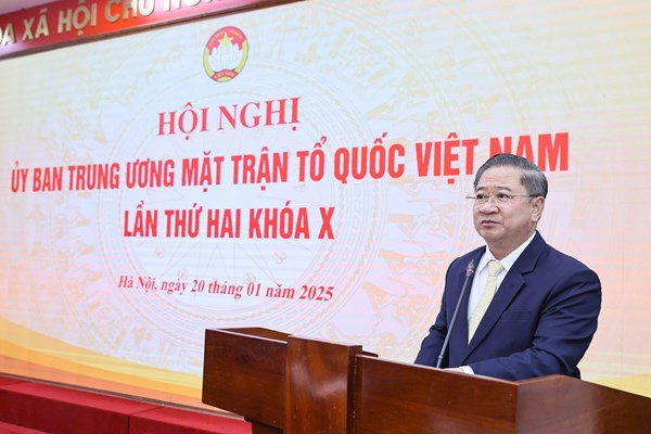 Tóm tắt quá trình công tác của Phó Chủ tịch Ủy ban Trung ương MTTQ Việt Nam Trần Việt Trường