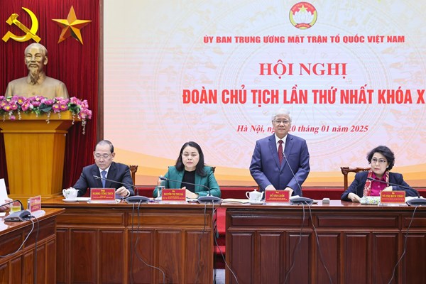 Hội nghị Đoàn Chủ tịch Ủy ban Trung ương MTTQ Việt Nam lần thứ nhất, khóa X: Giới thiệu, hiệp thương cử Phó Chủ tịch UBTW MTTQ Việt Nam