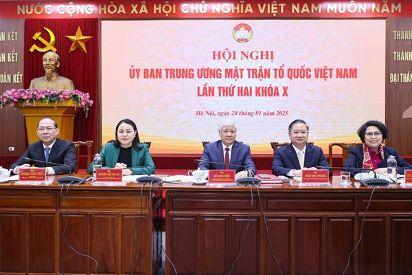 10 nhiệm vụ trọng tâm và 15 chỉ tiêu cụ thể trong năm 2025 của hệ thống MTTQ Việt Nam