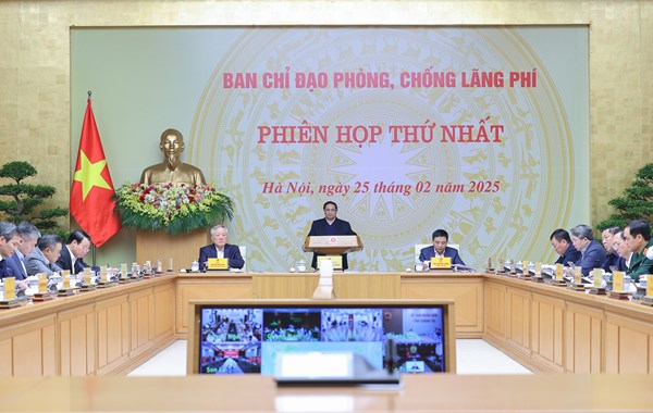 Thủ tướng: Phòng, chống lãng phí phải như 'cơm ăn, nước uống hàng ngày'