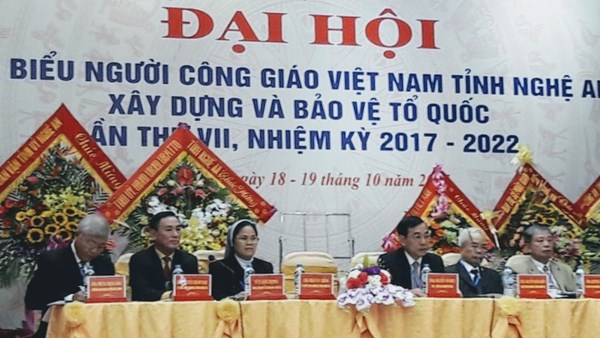 Đại hội đại biểu người Công giáo Việt Nam xây dựng và bảo vệ Tổ quốc tỉnh Nghệ An