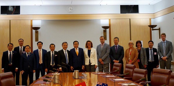 Chủ tịch Trần Thanh Mẫn đề xuất nhiều nội dung hợp tác quan trọng giữa Australia và Việt Nam