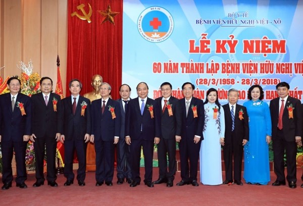 Kỷ niệm 60 năm thành lập Bệnh viện Hữu nghị Việt - Xô