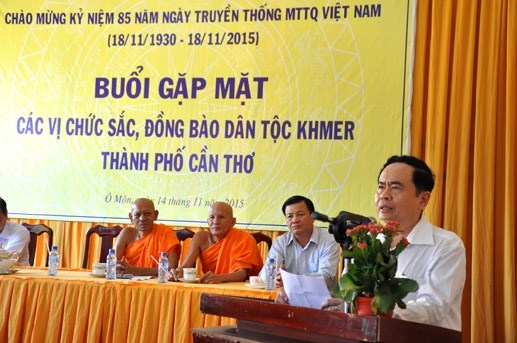 Thư chúc mừng Tết cổ truyền Chol Chnam Thmay của đồng bào Khmer