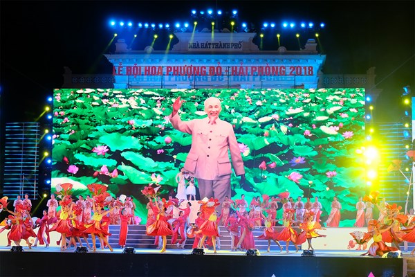 Chủ tịch Trần Thanh Mẫn dự khai mạc Lễ hội Hoa Phượng đỏ - Hải Phòng 2018