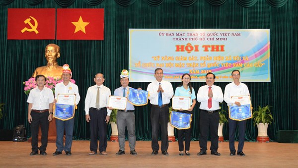 Hội thi “Kỹ năng tổ chức giám sát, phản biện xã hội và Đại hội MTTQ Việt Nam các cấp”