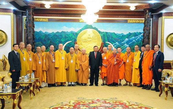 Hội nghị Thượng đỉnh Phật giáo ba nước Lào  - Việt Nam - Campuchia lần thứ nhất  