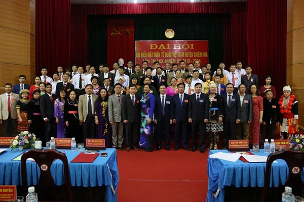 Đại hội MTTQ Việt Nam huyện Chiêm Hóa lần thứ XX, nhiệm kỳ 2019 - 2024