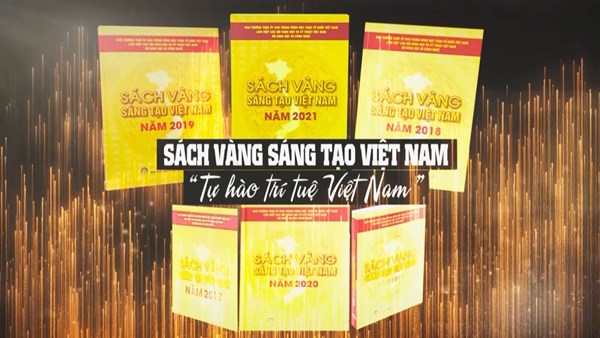 Sách vàng Sáng tạo Việt Nam - Tự hào trí tuệ Việt Nam