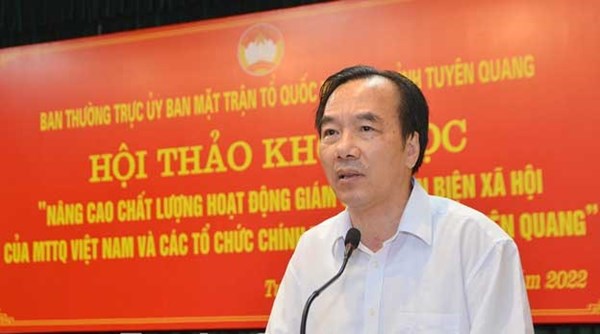 Tuyên Quang: Nâng cao chất lượng hoạt động giám sát, phản biện xã hội của MTTQ Việt Nam và các tổ chức chính trị - xã hội