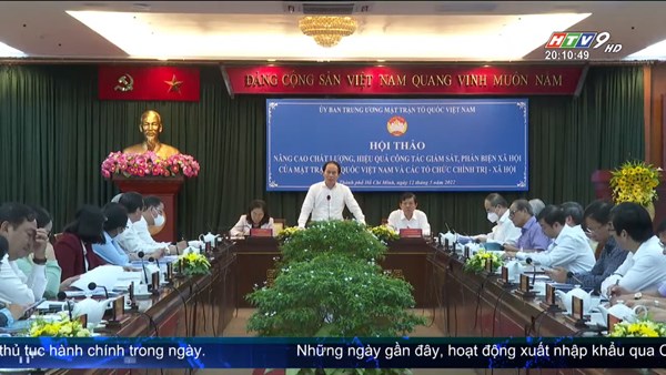 Nâng cao chất lượng, hiệu quả công tác giám sát, phản biện xã hội của MTTQ Việt Nam và các tổ chức chính trị - xã hội