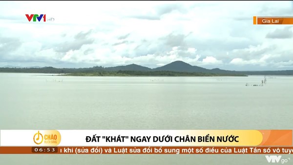 Alo Chào buổi sáng - VTV1 - 15/06/2022 - Đất “khát” ngay dưới chân biển nước