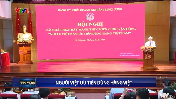 Đẩy mạnh thực hiện Cuộc vận động “Người Việt Nam ưu tiên dùng hàng Việt Nam”
