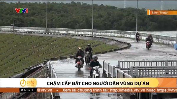 Alo Chào buổi sáng - VTV1 - 05/12/2022 - Ninh Thuận: Chậm cấp đất cho người dân vùng dự án