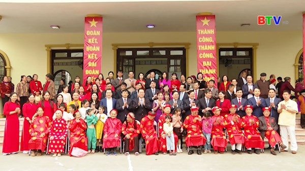 Trưởng Ban Tuyên giáo Trung ương dự Ngày hội Đại đoàn kết tại tỉnh Bắc Ninh