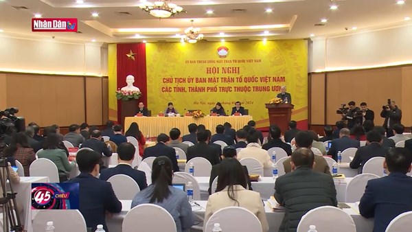Hội nghị Chủ tịch Ủy ban MTTQ Việt Nam các tỉnh, thành phố trực thuộc Trung ương