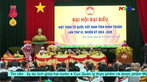 Đại hội đại biểu MTTQ Việt Nam tỉnh Ninh Thuận lần thứ XI